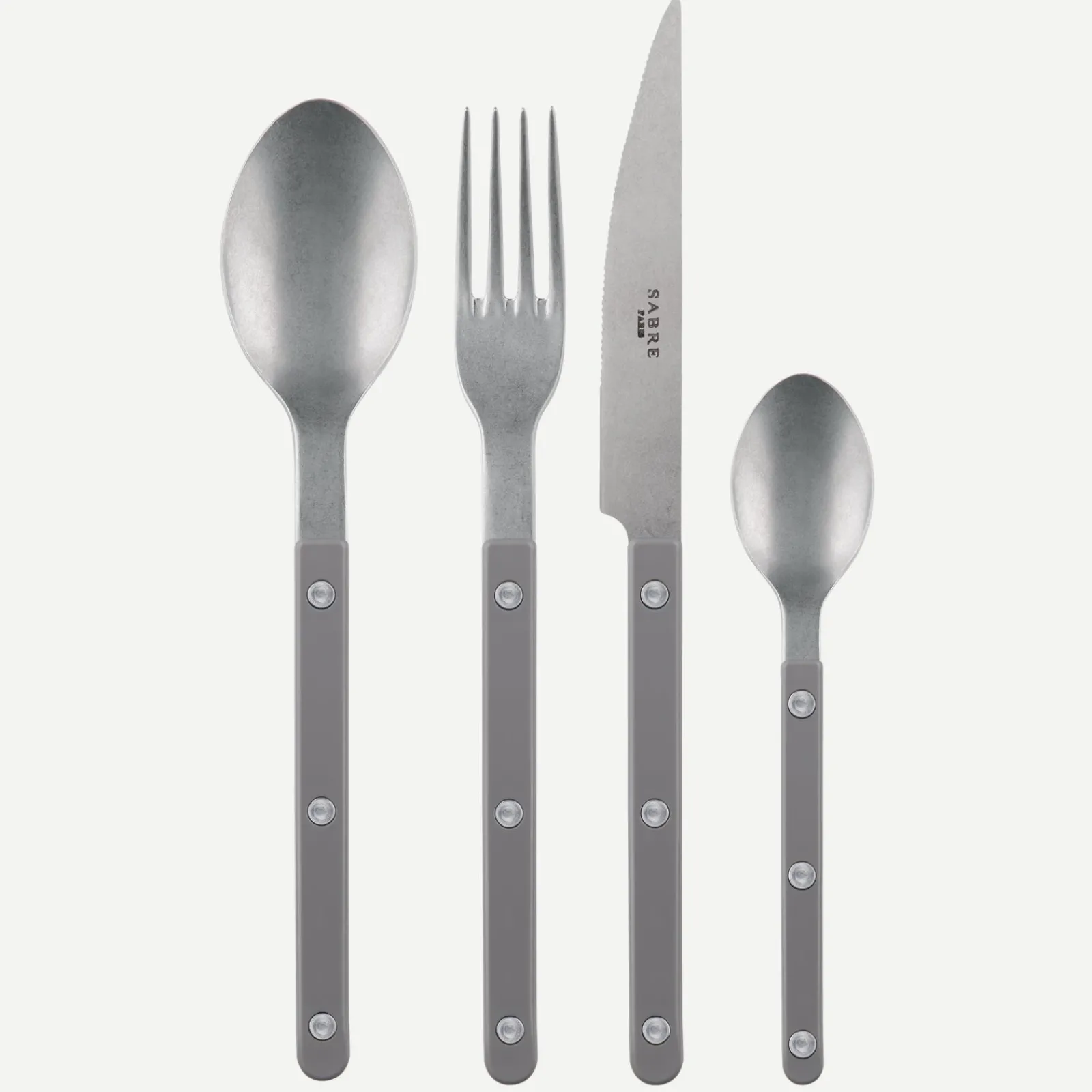 Sabre Paris Bistrot Vintage Uni, Gris Shop