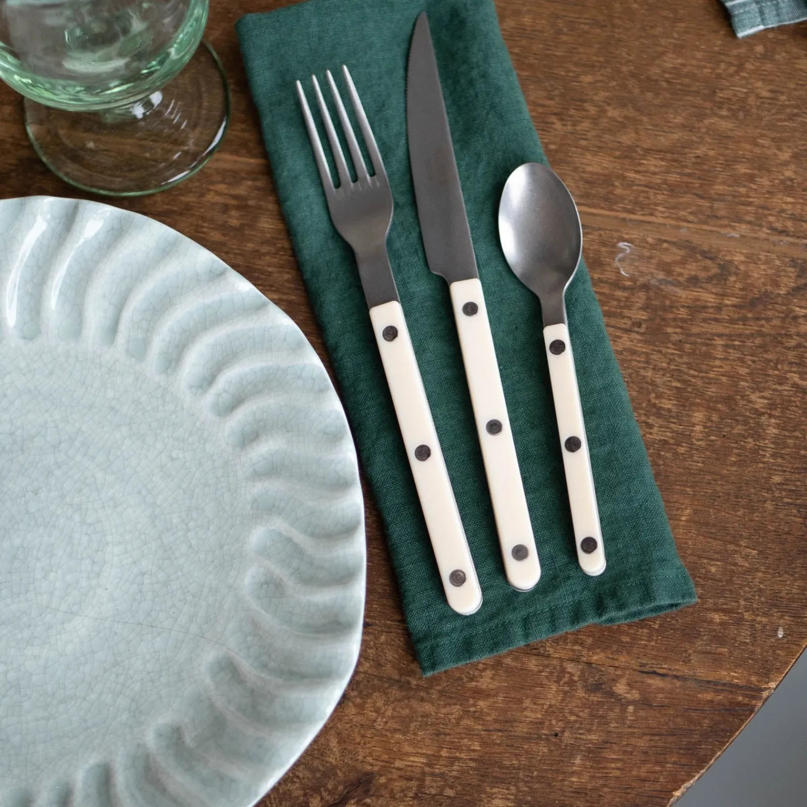 Sabre Paris Bistrot Vintage Uni, Ivoire Cheap