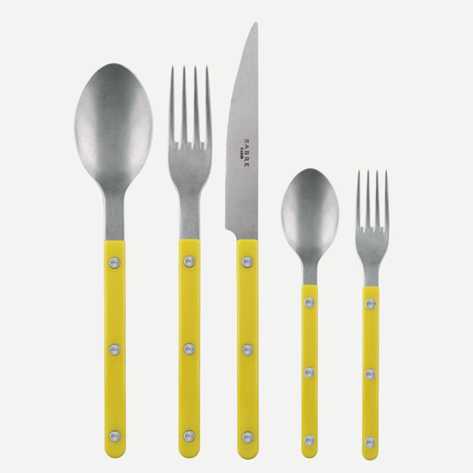 Sabre Paris Bistrot Vintage Uni, Jaune Cheap