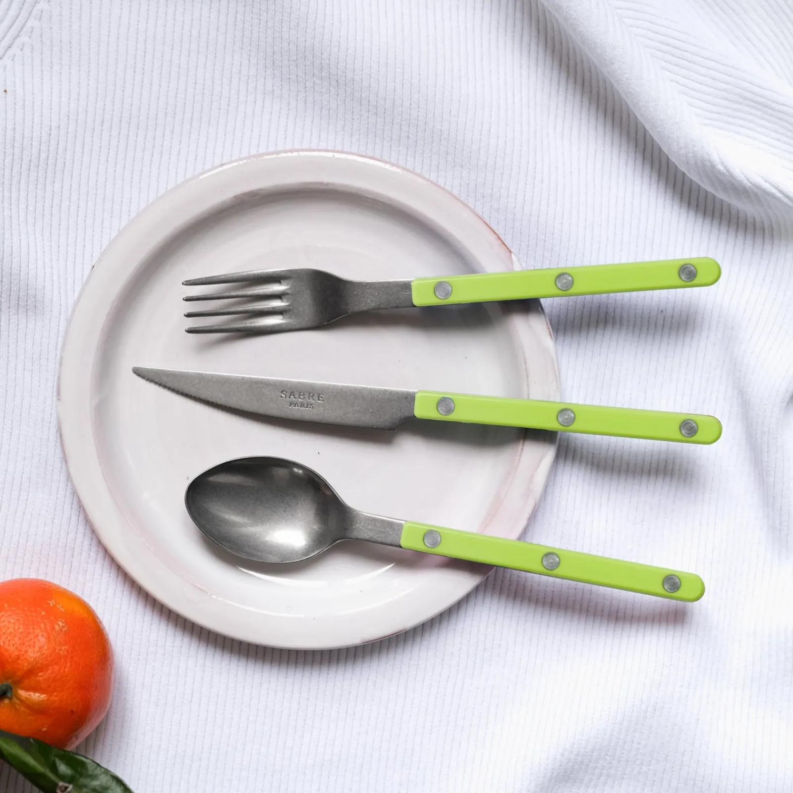 Sabre Paris Bistrot Vintage Uni, Lime New