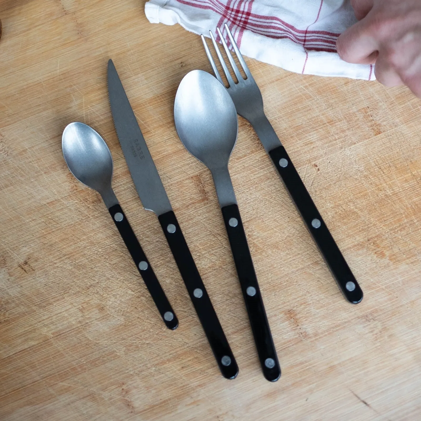 Sabre Paris Bistrot Vintage Uni, Noir Clearance