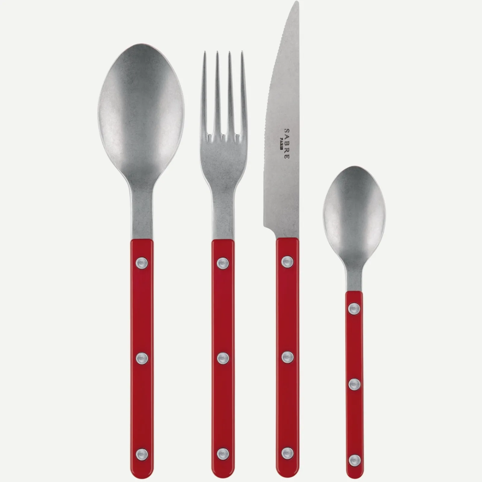 Sabre Paris Bistrot Vintage Uni, Rouge Discount