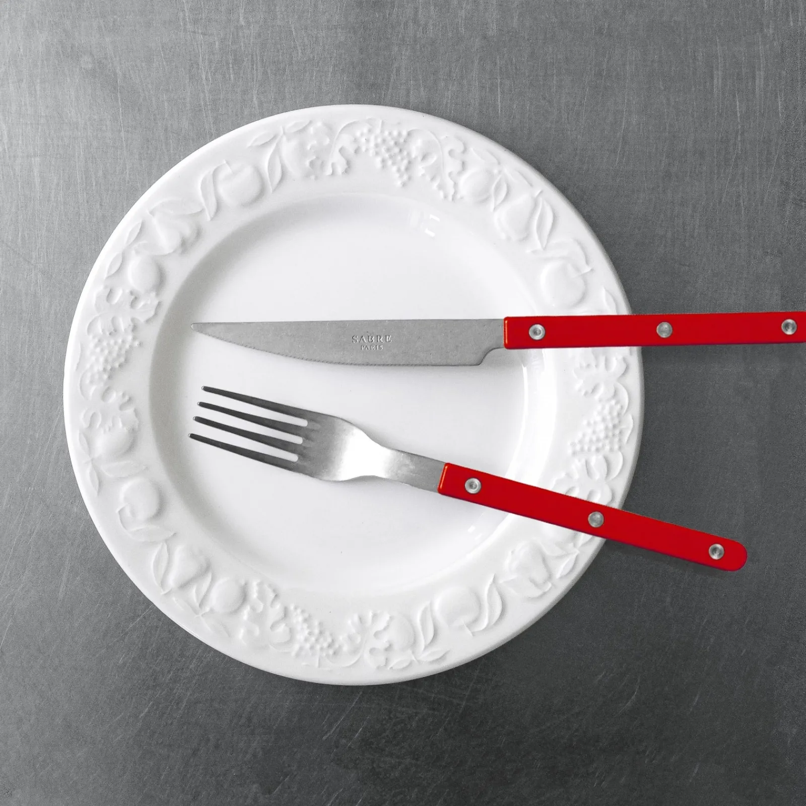 Sabre Paris Bistrot Vintage Uni, Rouge Sale