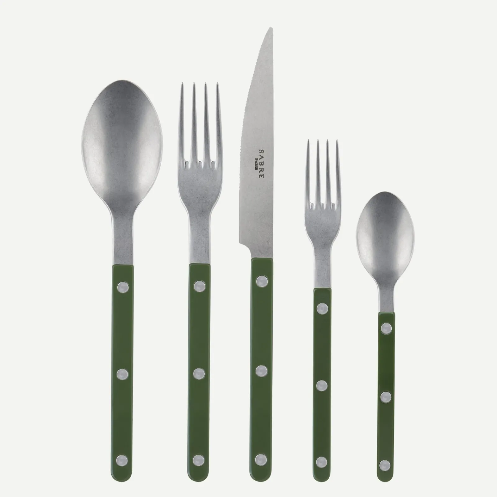 Sabre Paris Bistrot Vintage Uni, Vert Clearance
