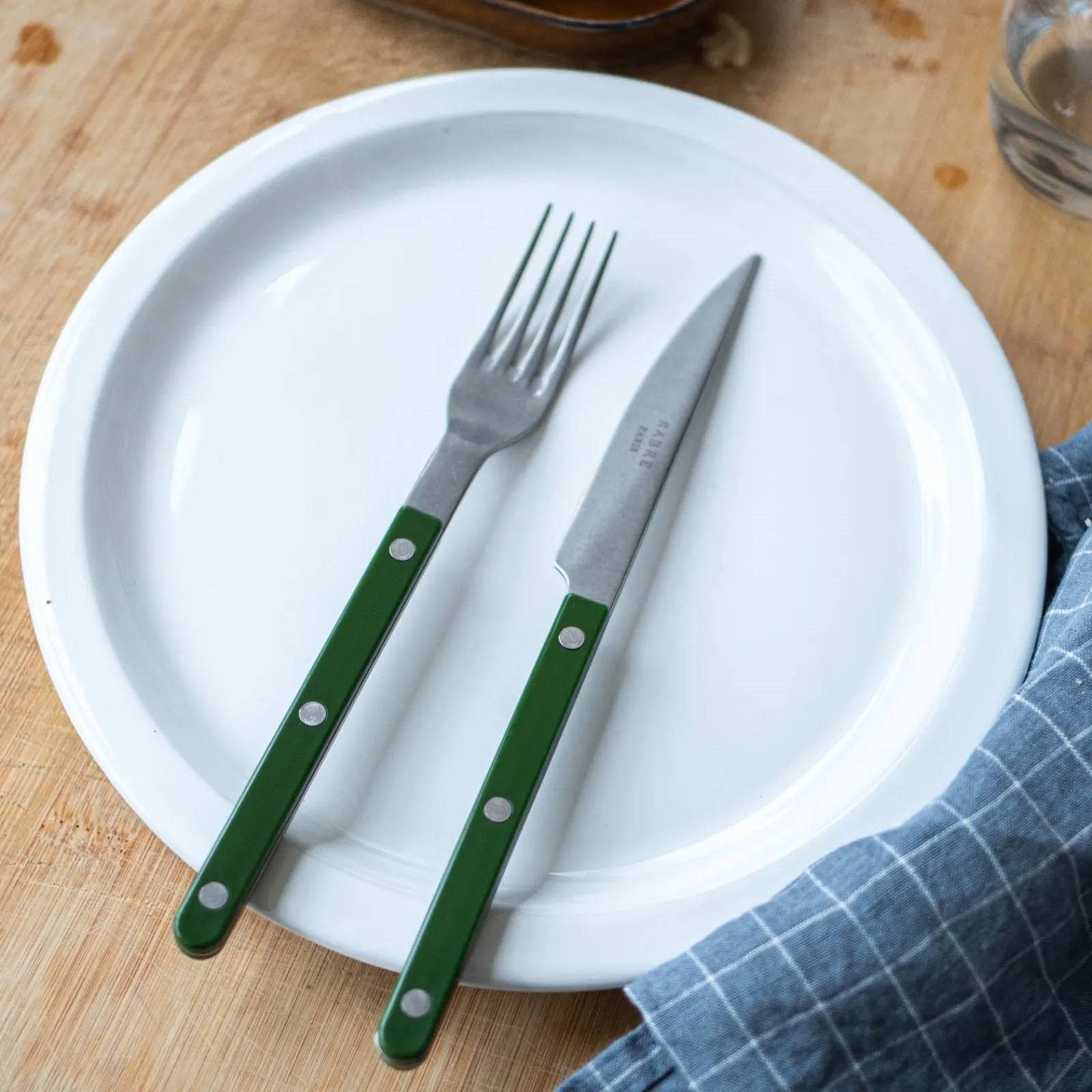 Sabre Paris Bistrot Vintage Uni, Vert Outlet