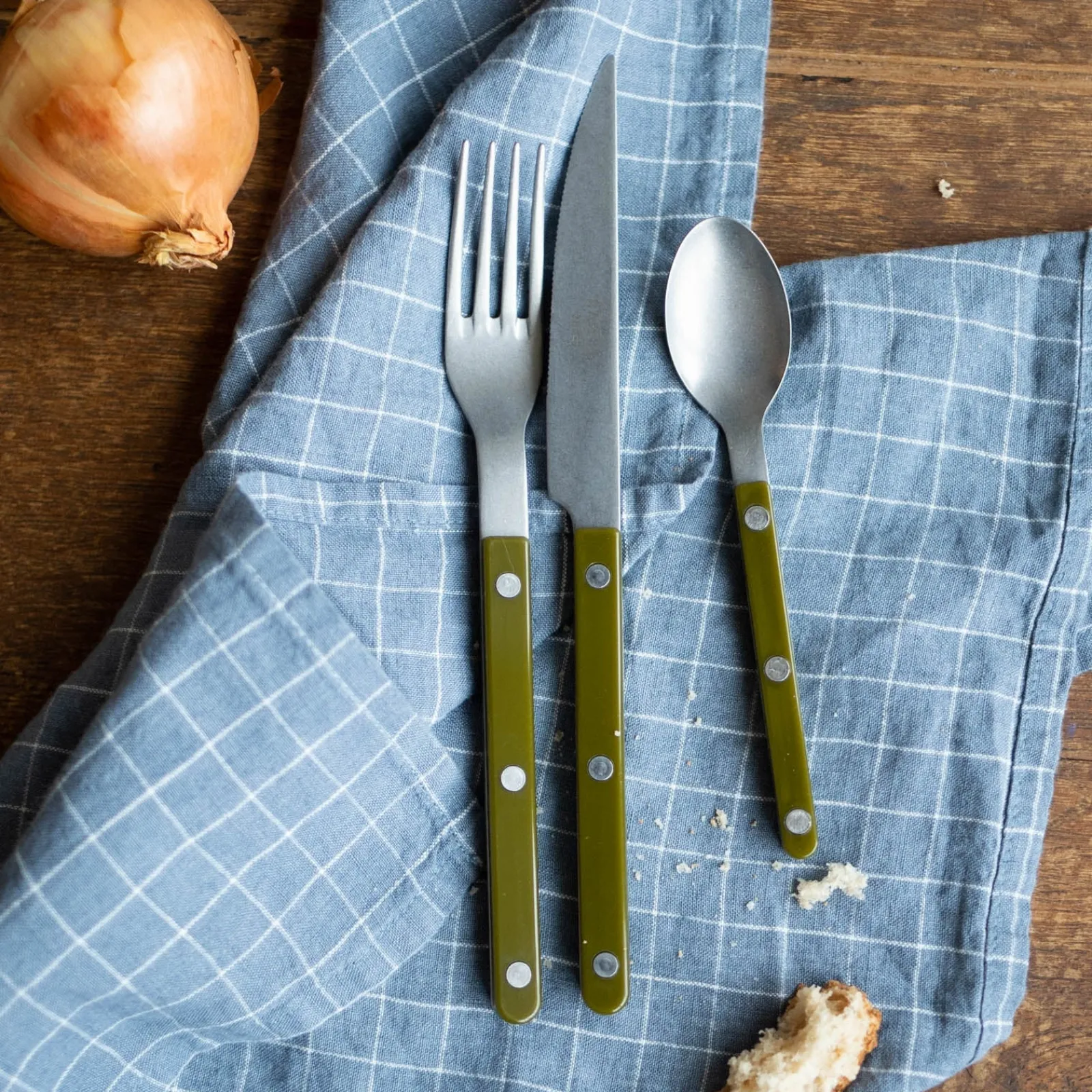 Sabre Paris Bistrot Vintage Uni, Vert fougère Vertfougère Clearance
