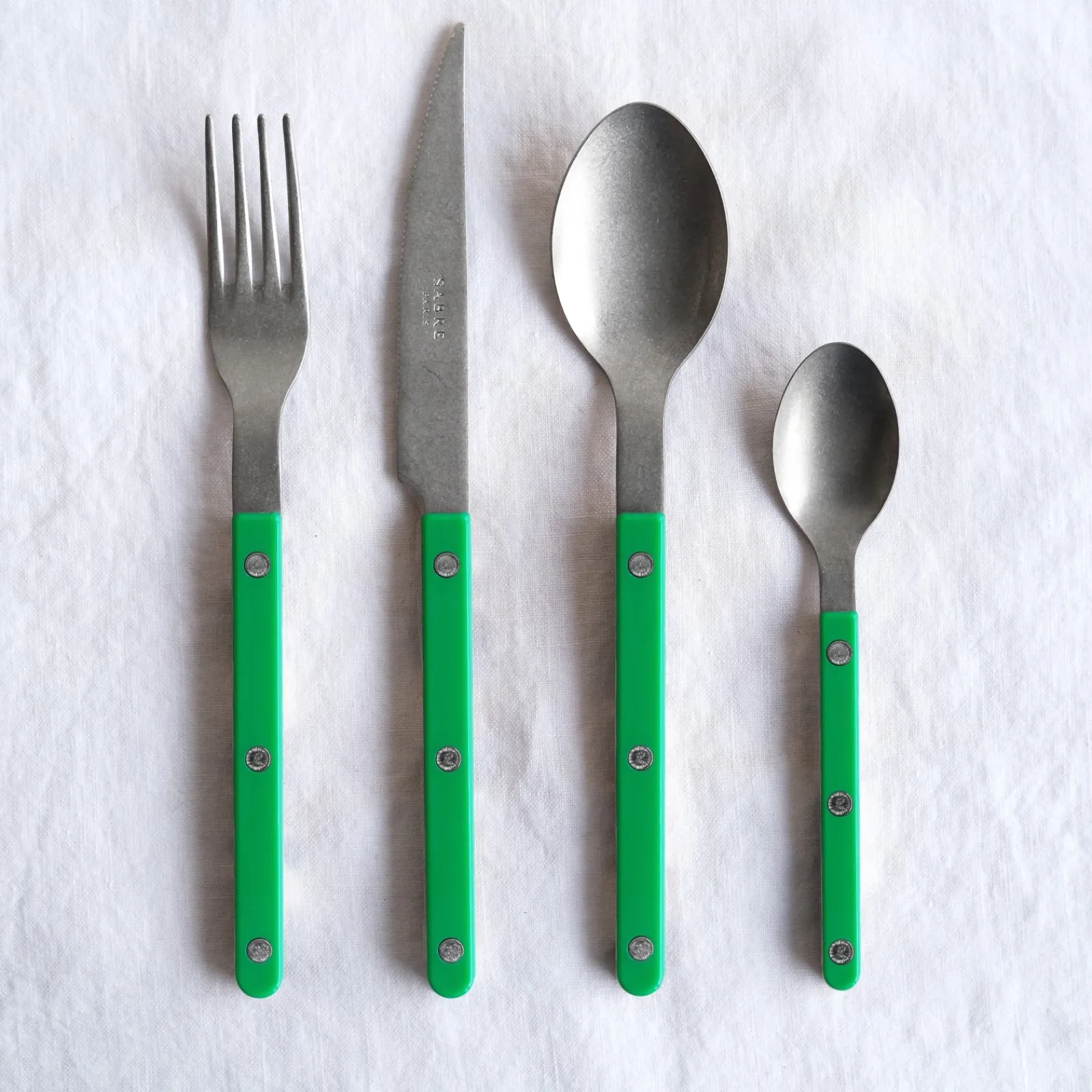 Sabre Paris Bistrot Vintage Uni, Vert jardin Vertjardin Hot