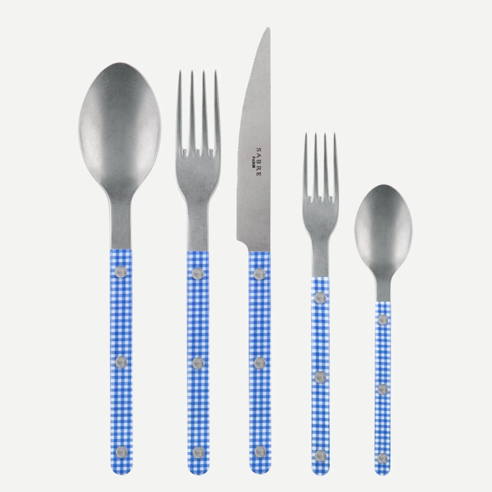Sabre Paris Bistrot Vintage Vichy, Bleu Best