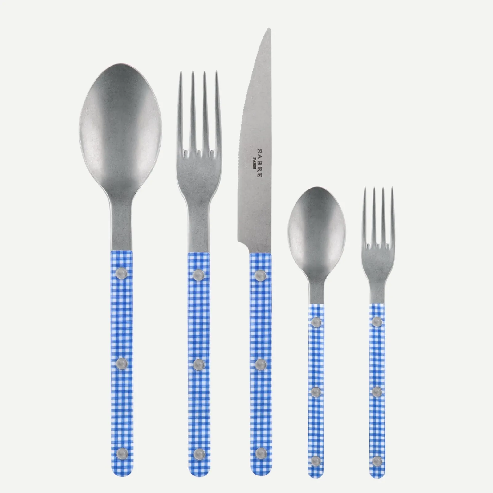 Sabre Paris Bistrot Vintage Vichy, Bleu Store