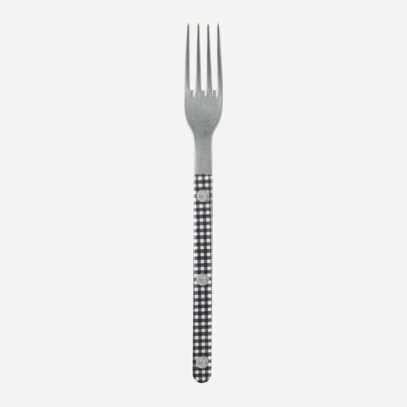 Sabre Paris Bistrot Vintage Vichy, Noir Cheap