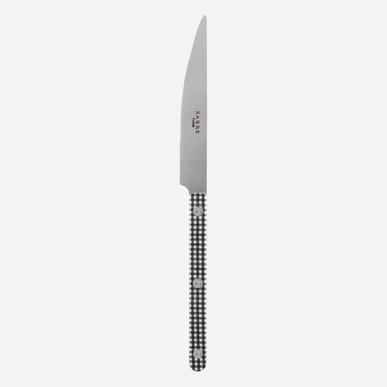 Sabre Paris Bistrot Vintage Vichy, Noir Sale