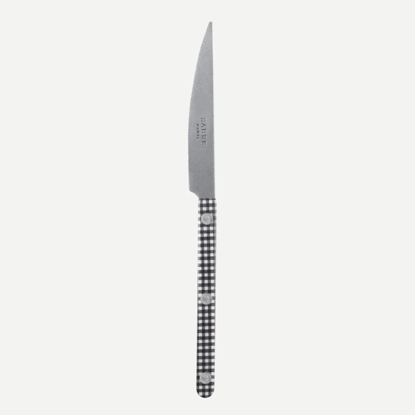 Sabre Paris Bistrot Vintage Vichy, Noir Flash Sale