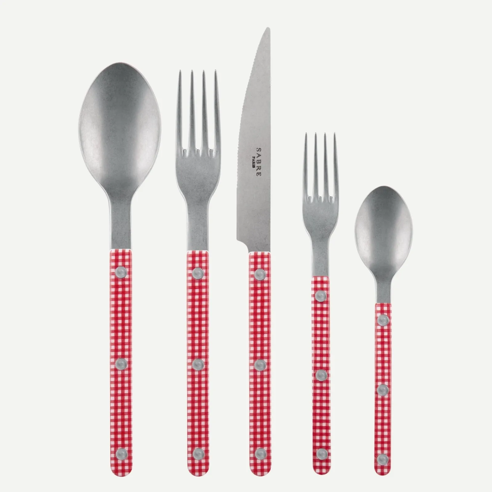 Sabre Paris Bistrot Vintage Vichy, Rouge Cheap
