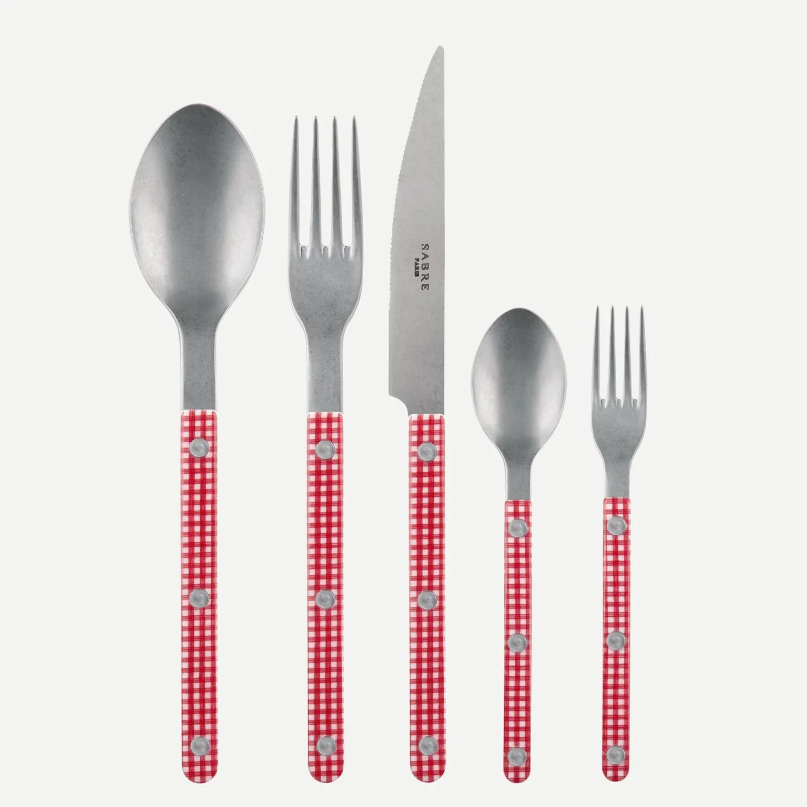 Sabre Paris Bistrot Vintage Vichy, Rouge Sale