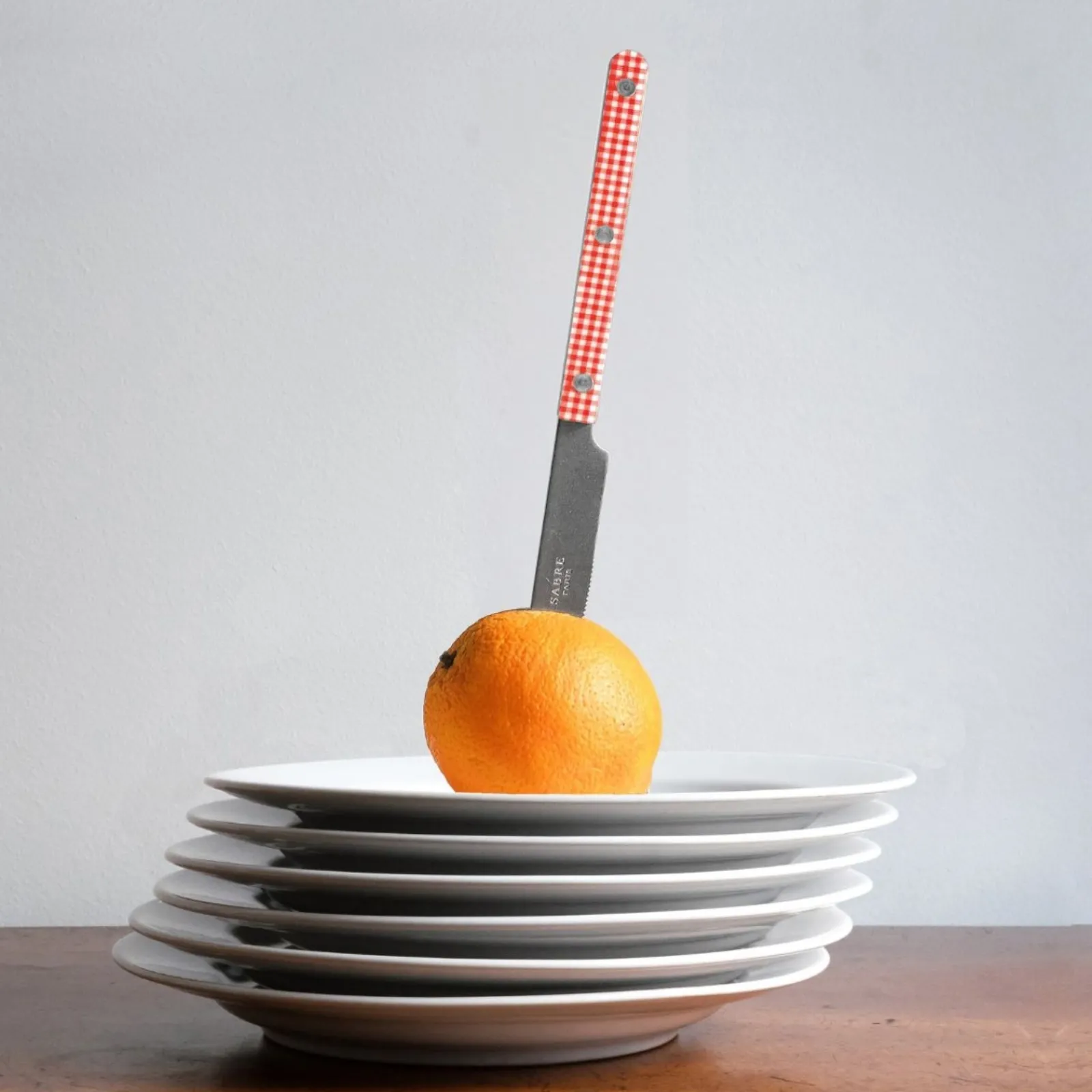 Sabre Paris Bistrot Vintage Vichy, Rouge Discount