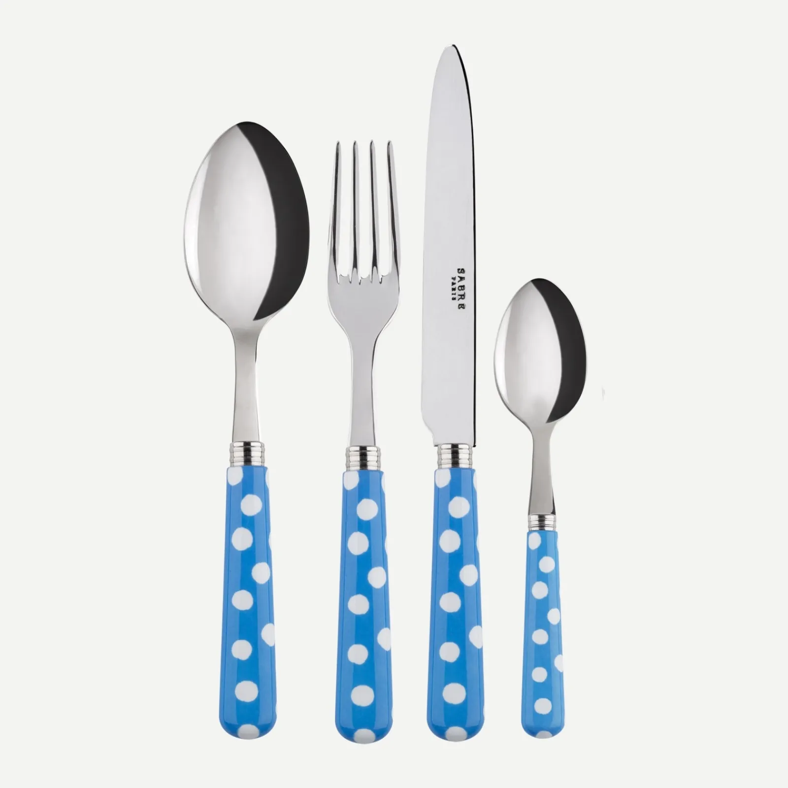Sabre Paris Pois Blancs, Bleu clair Bleuclair Discount