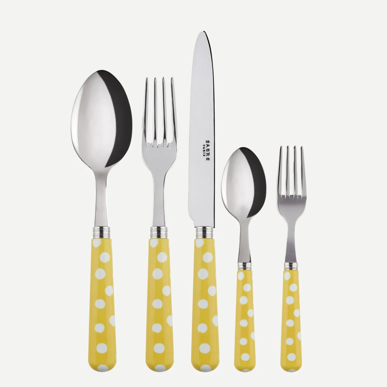 Sabre Paris Pois Blancs, Jaune Clearance