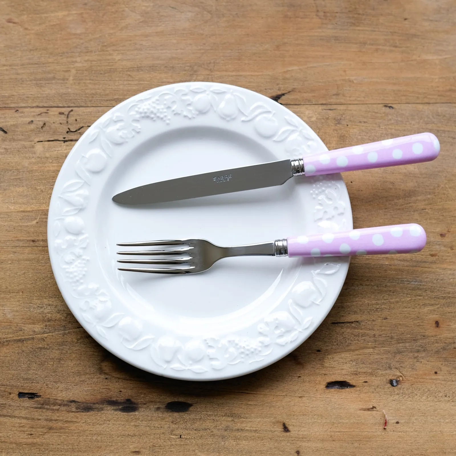 Sabre Paris Pois Blancs, Rose Store