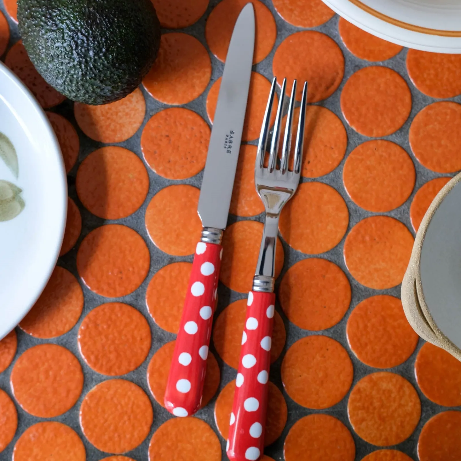 Sabre Paris Pois Blancs, Rouge Online