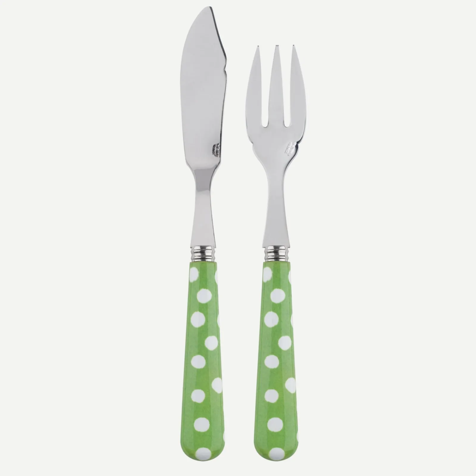 Sabre Paris Pois Blancs, Vert jardin Vertjardin New