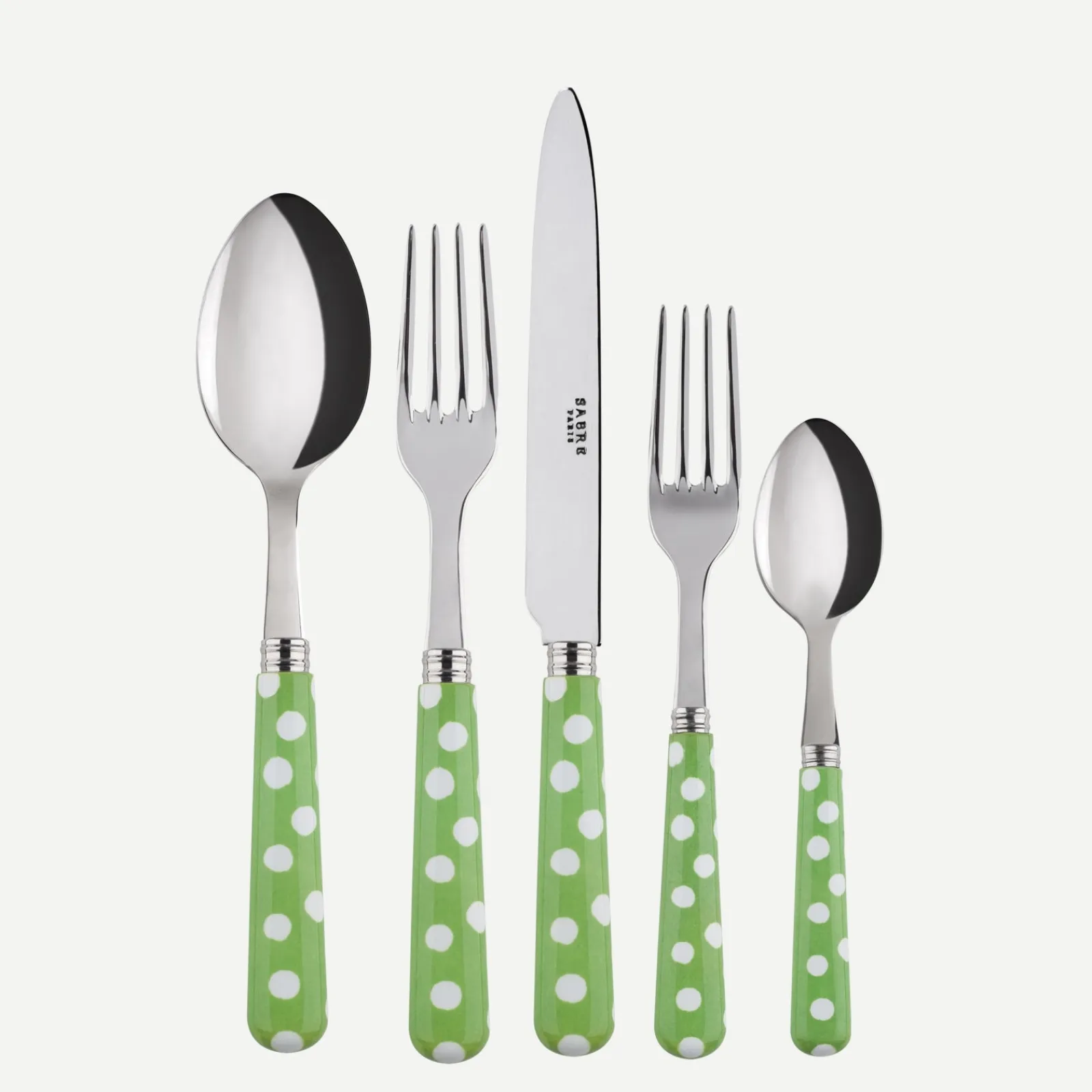 Sabre Paris Pois Blancs, Vert jardin Vertjardin Shop